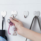 Perchero de Pared Corazón Romántico