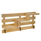 Perchero de Pared Rústico de Madera
