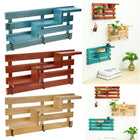 Perchero de Pared Rústico de Madera