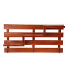 Perchero de Pared Rústico de Madera