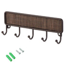 Perchero de Pared Rústico de Hierro