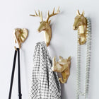 Perchero de Pared <br> Animales Geométricos