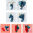 Perchero de Pared <br> Animales Geométricos