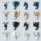 Perchero de Pared <br> Animales Geométricos
