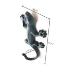 Perchero de Pared Lagarto en Hierro Forjado