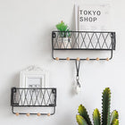 Llavero de Pared de Metal con Cesta