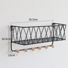 Llavero de Pared de Metal con Cesta