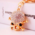 Llavero de Calavera con Brillantes