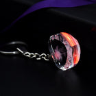 Llavero Original de Cristal de Rosa