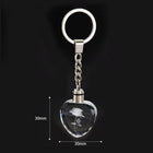 Llavero Original de Cristal de Rosa