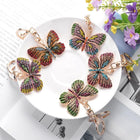 Llavero de Mariposa con Brillantes