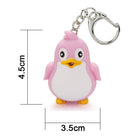 Llavero Pingüino con Luz
