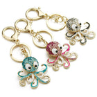 Llavero de Pulpo con Brillantes