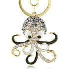 Llavero de Pulpo con Brillantes