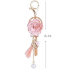 Llavero Original Rosa Floreada