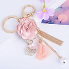 Llavero Original Rosa Floreada