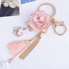 Llavero Original Rosa Floreada