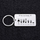 Llavero Personalizado para la Familia