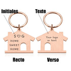 Llavero Personalizado de Casa