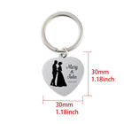 Llavero Personalizado de Boda