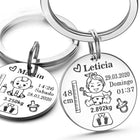 Llavero Personalizado de Nacimiento