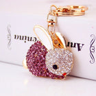 Llavero de Conejito con Brillantes