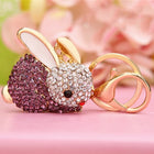 Llavero de Conejito con Brillantes