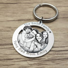 Llavero Personalizado con Foto Grabada