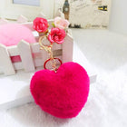 Llavero Pompón Gran Corazón