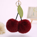 Llavero Pompón Cerezas