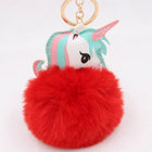 Llavero Pompón Unicornio
