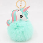 Llavero Pompón Unicornio
