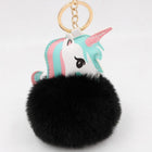Llavero Pompón Unicornio