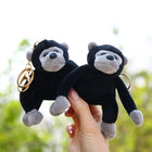 Llavero de Mono de Peluche