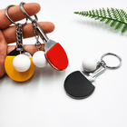 Llavero de Raqueta de Ping Pong