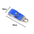 Llavero USB de Cuero
