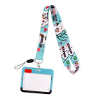Collar Porta Credenciales y Llavero de Enfermera