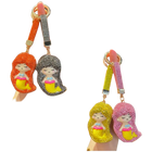 Bag Charm Sirena Delfín Brillante Colgante Misterio Océano Regalo Mujer