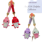 Bag Charm Sirena Delfín Brillante Colgante Misterio Océano Regalo Mujer