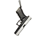 Charm para Bolsos - Llavero Pistola G17 Mini Aleación 1:3 Colección