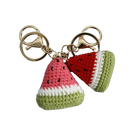 Llavero a Crochet Paso a Paso - Sandía Tejida a Mano, Exclusivo y Artesanal