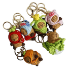 Llavero Capibara Peluche Tejido a Crochet - Regalo Premium Hecho a Mano