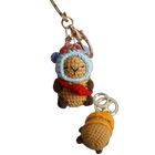 Llavero Capibara Peluche Tejido a Crochet - Regalo Premium Hecho a Mano