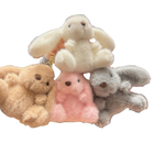 Llavero Coche Conejito de Peluche Suave - Adorable Llavero para Coches Mujer