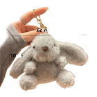 Llavero Coche Conejito de Peluche Suave - Adorable Llavero para Coches Mujer