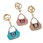 Llavero coche de lujo con pedrería para mujer - Llavero bolso colgante llaves coche 2024