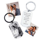 Llavero con Foto Personalizado - Regalo Único para Pareja, Familia o Mascota - Amaxer