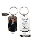 Llavero con Foto Personalizado - Regalo Único para Pareja, Familia o Mascota - Amaxer