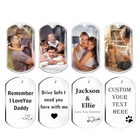 Llavero con Foto Personalizado - Regalo Único para Pareja, Familia o Mascota - Amaxer