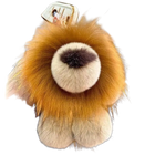 Llavero con Peluche Conejo Artesanal – Pompón de Pelo y Colgante de Aleación Premium
